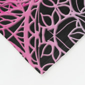 Couverture Polaire Mandala rose (Coin)