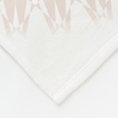 Couverture Polaire Mandala rose Gold White Turtle (Coin)