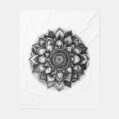 Couverture Polaire mandala throw blanket (Devant)