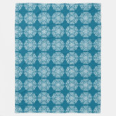 Couverture Polaire Mandala Tidepool (Devant)