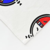 Couverture Polaire Mandala Zen Puissant (Coin)