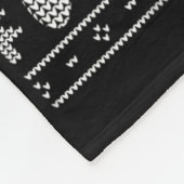 Couverture Polaire Manège vidéo de Noël laid Gam de Noël (Coin)