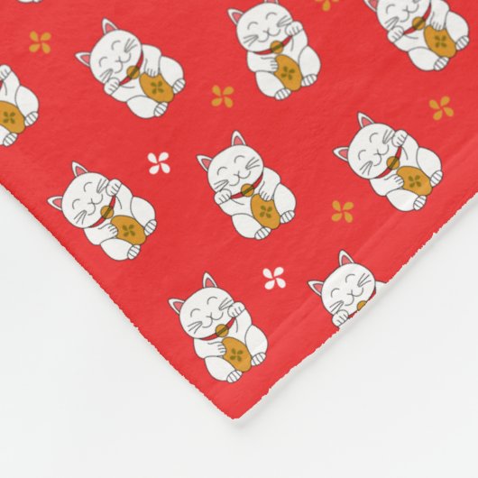 Couverture Polaire Maneki Neko (Coin)