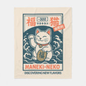 Couverture Polaire Maneki-Neko (Devant)