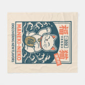 Couverture Polaire Maneki-Neko (Devant (Horizontal))