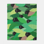 Couverture Polaire Manger Crow Fleece Blanche (Devant)