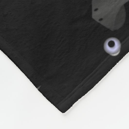 Couverture Polaire Manger Crow Fleece Blanche (Coin)