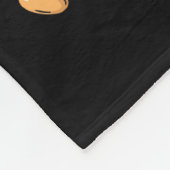Couverture Polaire Manger Dormir Baseball Répéter Drôle Crème Glacée (Coin)