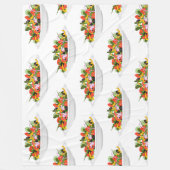 Couverture Polaire Mangez plus de plantes frais motivation salade let (Devant)