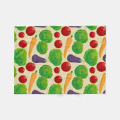 Couverture Polaire Mangez vos légumes (Devant (Horizontal))