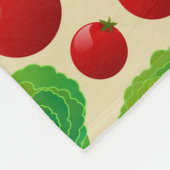 Couverture Polaire Mangez vos légumes (Coin)