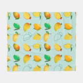 Couverture Polaire Mangue Fraîche (Devant (Horizontal))