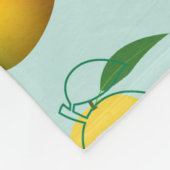 Couverture Polaire Mangue Fraîche (Coin)