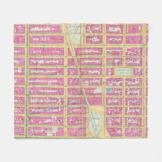 Couverture Polaire Manhattan, New York 12 (Devant (Horizontal))