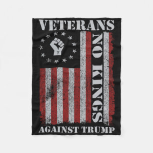 Couverture Polaire Manifestation des vétérans militaires Usa Drapeau