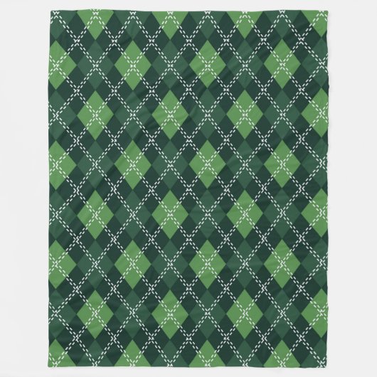 Couverture Polaire Manta Argyle (Devant)