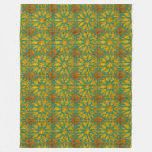 Couverture Polaire Manta de Forro polar con mandala (Devant)