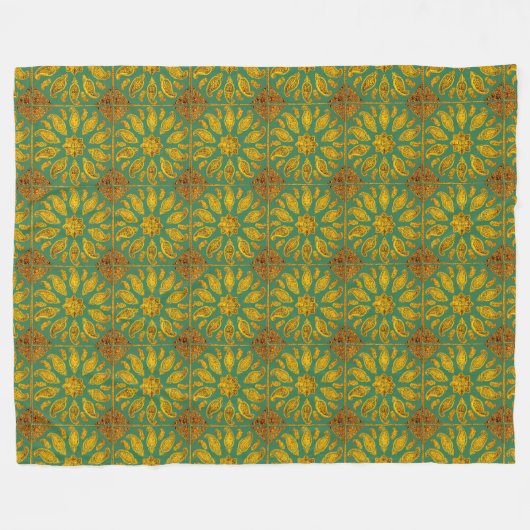 Couverture Polaire Manta de Forro polar con mandala (Devant (Horizontal))