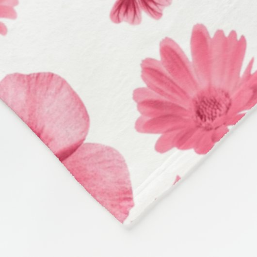 Couverture Polaire manta flores (Coin)