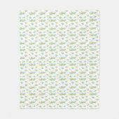 Couverture Polaire Manta "Flores del Campo"  (Devant)
