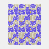 Couverture Polaire Manta Flower (Devant)