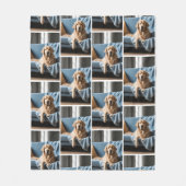 Couverture Polaire Manta personalizada con foto de perro (Devant)