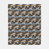 Couverture Polaire Manta personalizada con foto de perro (Devant)