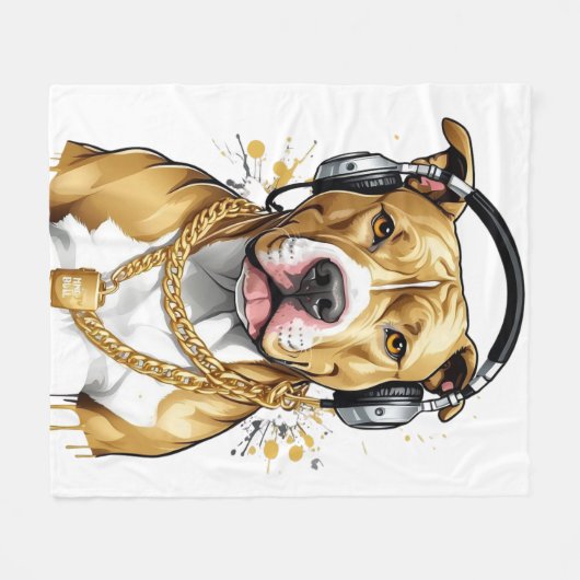 Couverture Polaire Manta polar perrito (Devant (Horizontal))