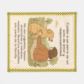 Couverture Polaire MantaPeluditos (Devant (Horizontal))