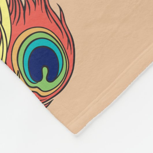 Couverture Polaire Manteau de dragon chinois et toison de phoenix (Coin)