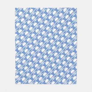 Couverture Polaire Manteau de molleton du crâne humain