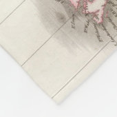 Couverture Polaire Mappemonde - carte de globe (Coin)