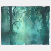 Couverture Polaire Marais vert déplaisant (Devant (Horizontal))
