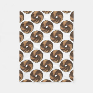 Couverture Polaire Marble Rye New York NYC Deli Petit Déjeuner Bagel
