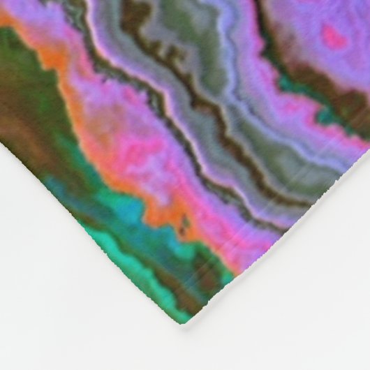 Couverture Polaire Marbre aigre (Coin)