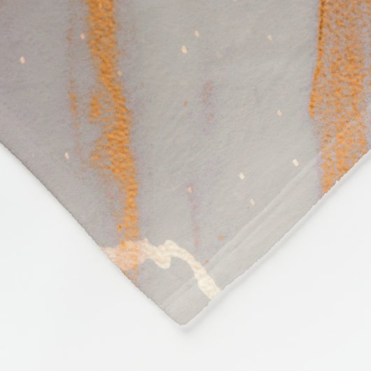 Couverture Polaire Marbre noir et blanc (Coin)