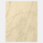 Couverture Polaire Marbre Parties scintillant d'or de Champagne de lu (Devant)