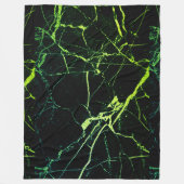 Couverture Polaire Marbre vert clair (Devant)