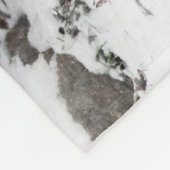 Couverture Polaire Marche de frères de léopard de neige (Coin)