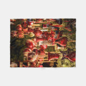 Couverture Polaire Marché de Noël (Devant (Horizontal))
