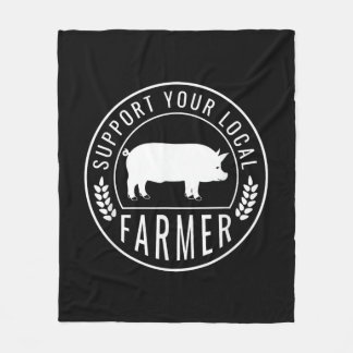 Couverture Polaire Marché des agriculteurs soutenez votre éleveur de