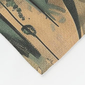 Couverture Polaire Marche du tigre royal du Bengale (Coin)