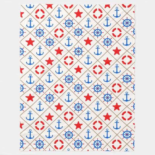 Couverture Polaire Marche maritime. (Devant)