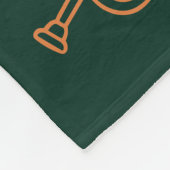 Couverture Polaire Marching Band Doodle Drawing Senior Night (Coin)