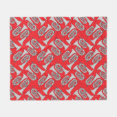 Couverture Polaire Marching Baritone Crosshatch (Devant (Horizontal))