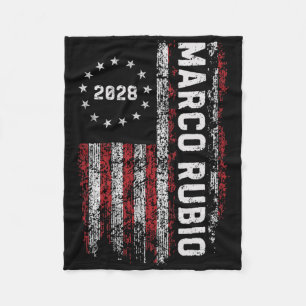 Couverture Polaire Marco Rubio 2028 Président 48 Campagne électorale