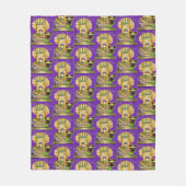 Couverture Polaire Mardi Gras Claude Throw (Devant)