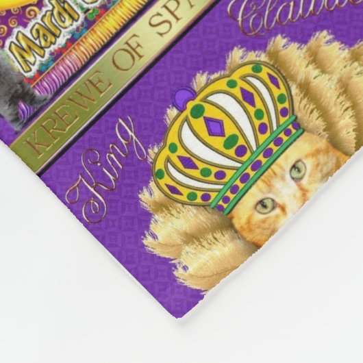 Couverture Polaire Mardi Gras Claude Throw (Coin)