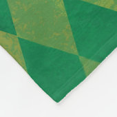 Couverture Polaire Mardi Gras Crown Purple Gold Green Nom de famille (Coin)