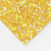 Couverture Polaire Mardi Gras floral fleur de lis (Coin)